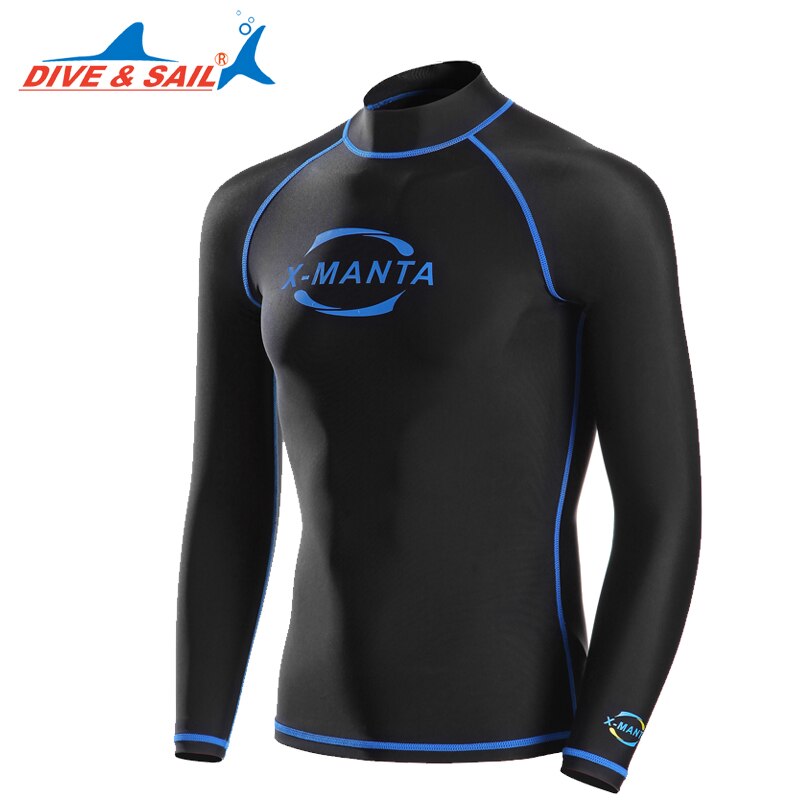 Gratis bezorging Lange Mouw Lycra UPF 50 + Voor Mannen Body Suits Snorkelen Duiken Jas Huid Anti-Uv Wear Surfing Sport kleding