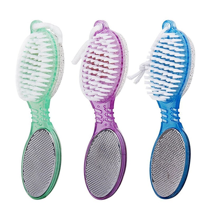 Kit Pédicure - Pierre Ponce, Lime, Râpe Et Brosse Pour Soin Des Pieds