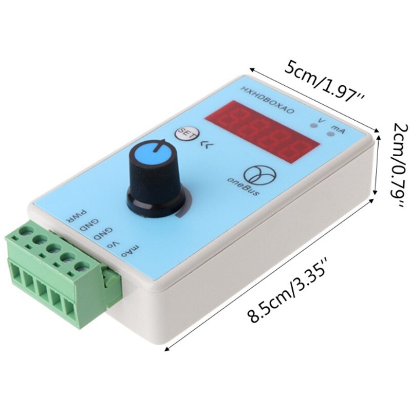 0-10V/2-10V 0-20MA/4-20MA générateur de Signal tension de courant réglable simulateur analogique Sources de Signal sortie 24V
