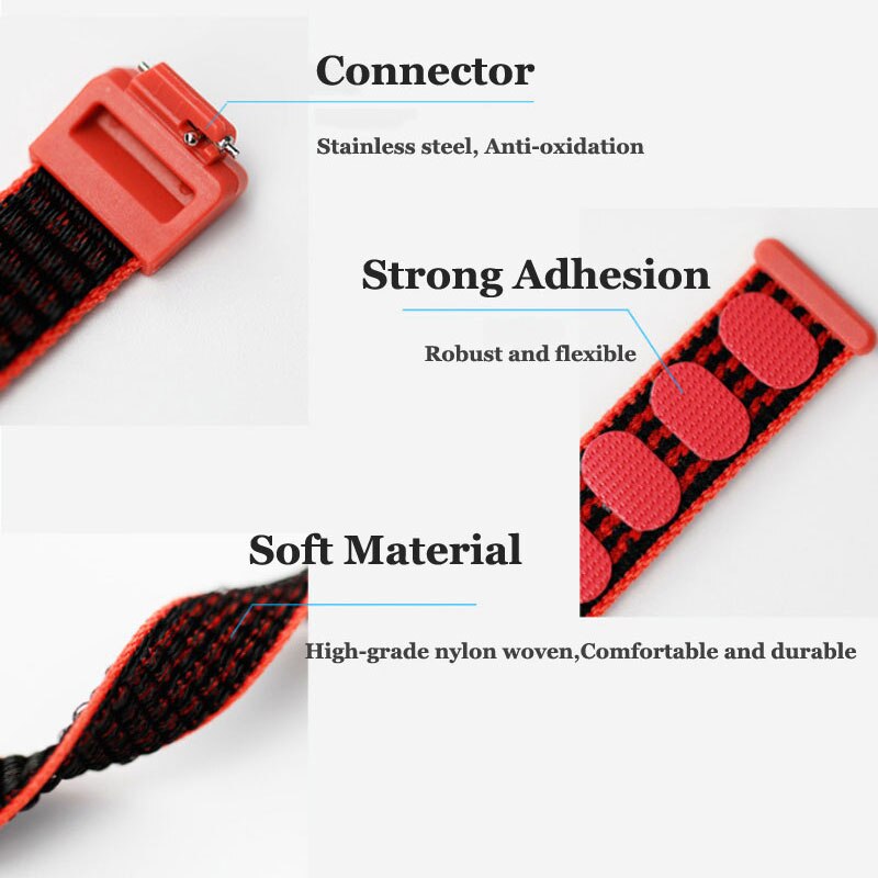 Fitbit Inspire HR Band Replacement Bracelet For Fitbit inspire Nylon Wrist Strap Velcro Wristband Smart accessories