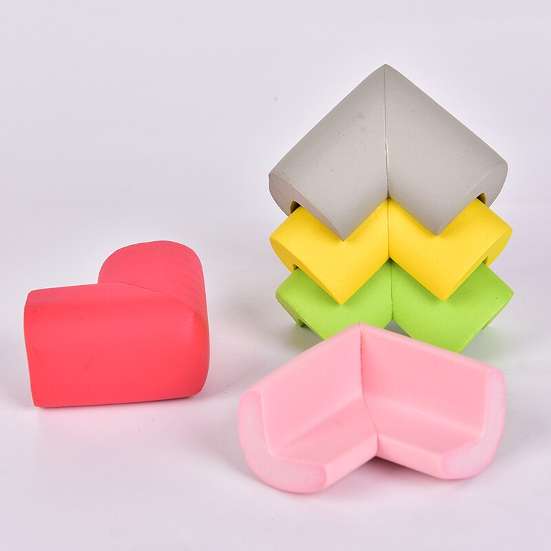 4Pcs NBR Foam Child Baby Safety Corner Furniture Protector Strip Soft Edge Corners Protection Guards Cover for Toddler Infant