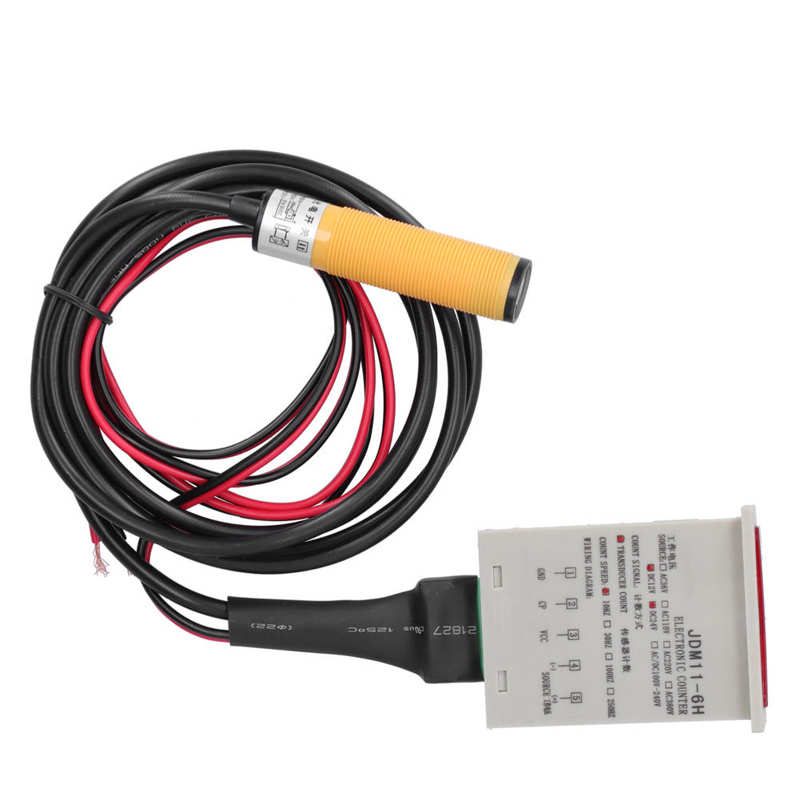 BERM-Contador de pantalla Digital, Sensor Industrial electrónico, inducción automática, BEM‑ 6H ‑ 30E4-CT