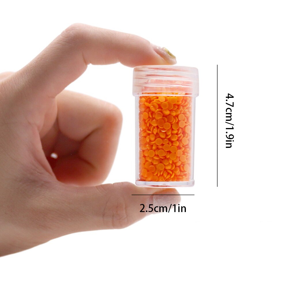 60Pcs Lege Flessen Transparante Diamant Schilderen Kralen Opslag Borduren Container Doos Fles Accessoires Van Steentjes