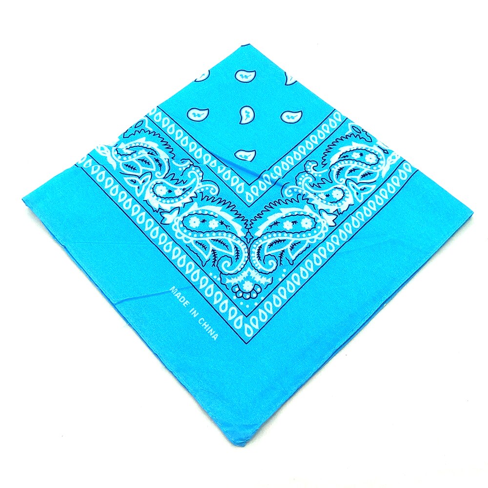 Unisex Miscela Del Cotone Hip Hop Bandana Copricapi Fascia Dei Capelli Sciarpa Al Collo Da Polso Wrap Fascia Magico Capo della Sciarpa Quadrata: 14