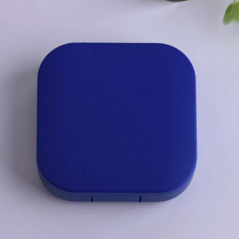 Mini Travel Contact Lens Case Box Container Storage Holder Mirror Box Main Material Plastic Boxes: L