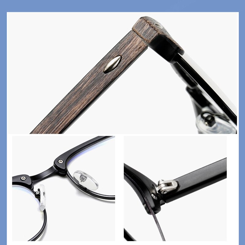 Lunettes De Lecture Anti-lumière Bleue Eyekepper - Lentilles Jaunes, Monture Plastique, Charnières à Ressort, +2.00