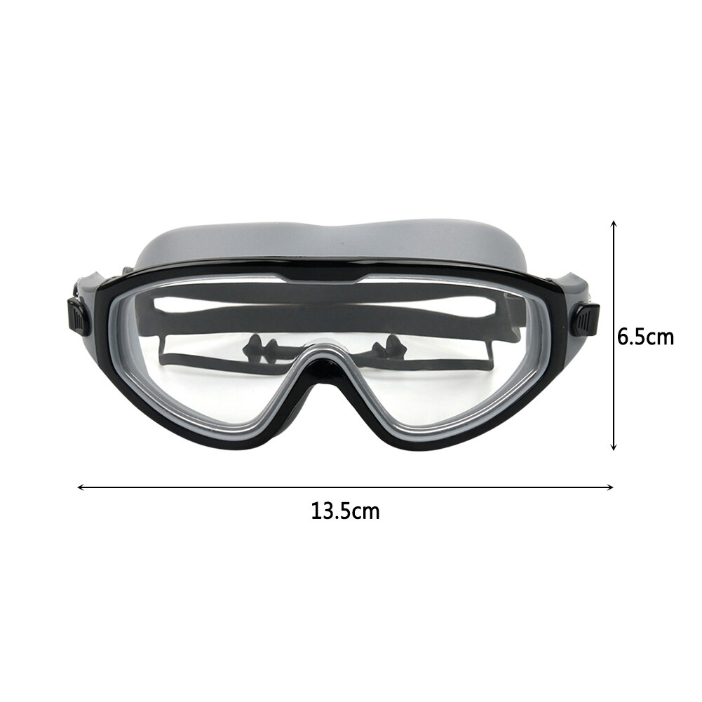 FreeDiving Mask Multiusage Diving Mask Scuba Diving Mask for Adults Men Women Snorkeling Goggles Swimming Equipment: C Black