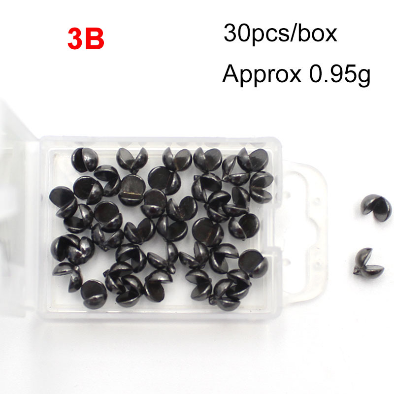 Accessoires pour la pêche à la carpe, 50 pièces, bouchon de Micro appât, bouillettes, support d'appât pour plate-forme à cheveux: 3B