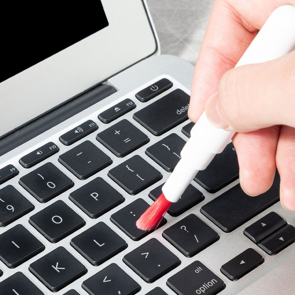 4 In 1 Computer Accessories Soft Charging Box Multifunction Camera Dust Removal Compatible Earbuds Cleaning Pen Laptop