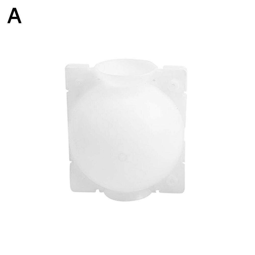 1pc planter rote ball poding rote voksekasse plantekasse rase avl rotekasse for hage  e4 t 5: Hvit 8cm