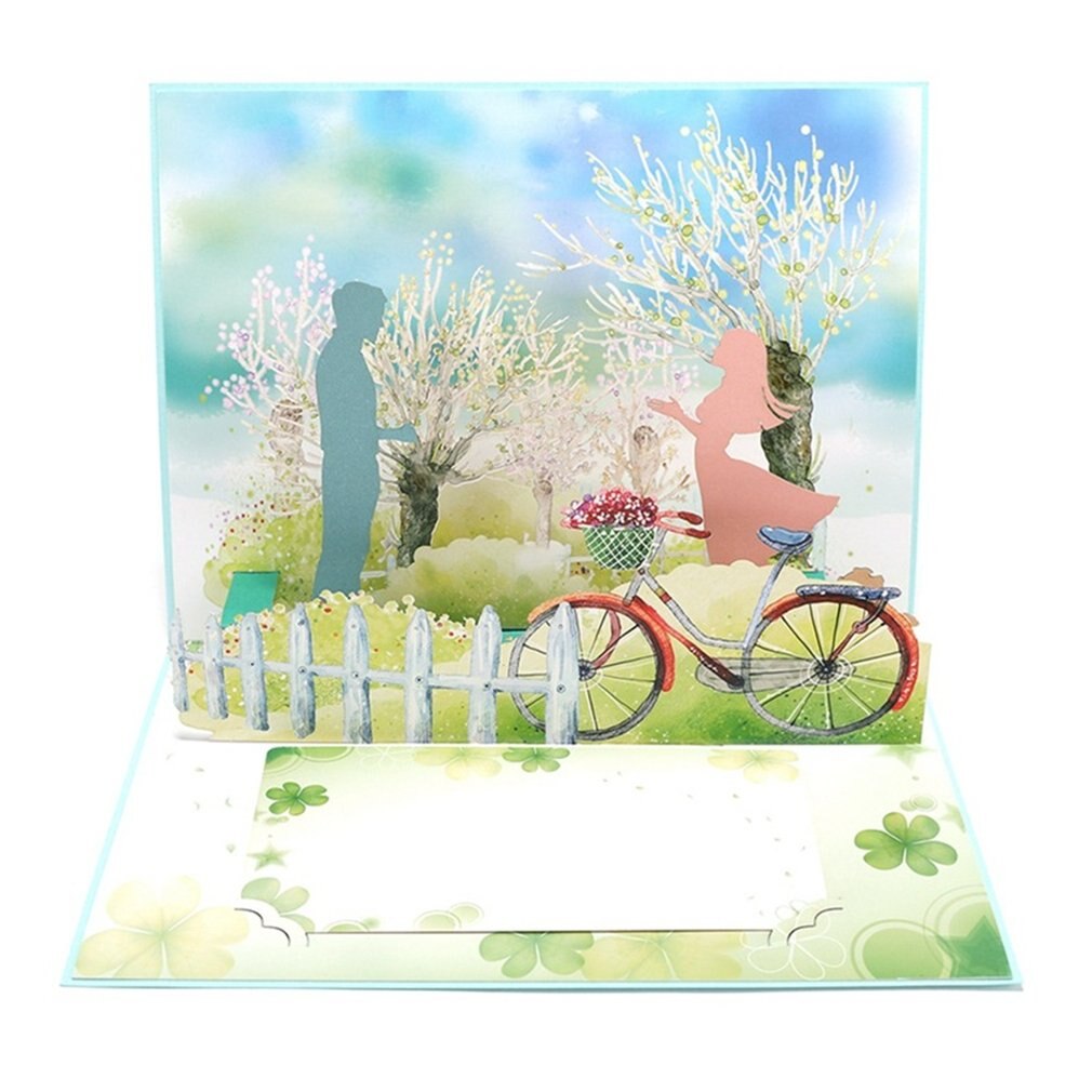 3D Pop up Cards Valentines Day Cards Handmade Invitations Card for Anniversary Blessing Thank You Greeting Cards Birthday Card