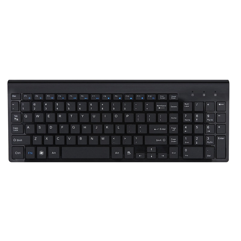 Wireless Keyboard and Mouse Set 2.4GHz Ultra Thin Full Size Wireless Keyboard Mouse for Laptop PC Desktop Office