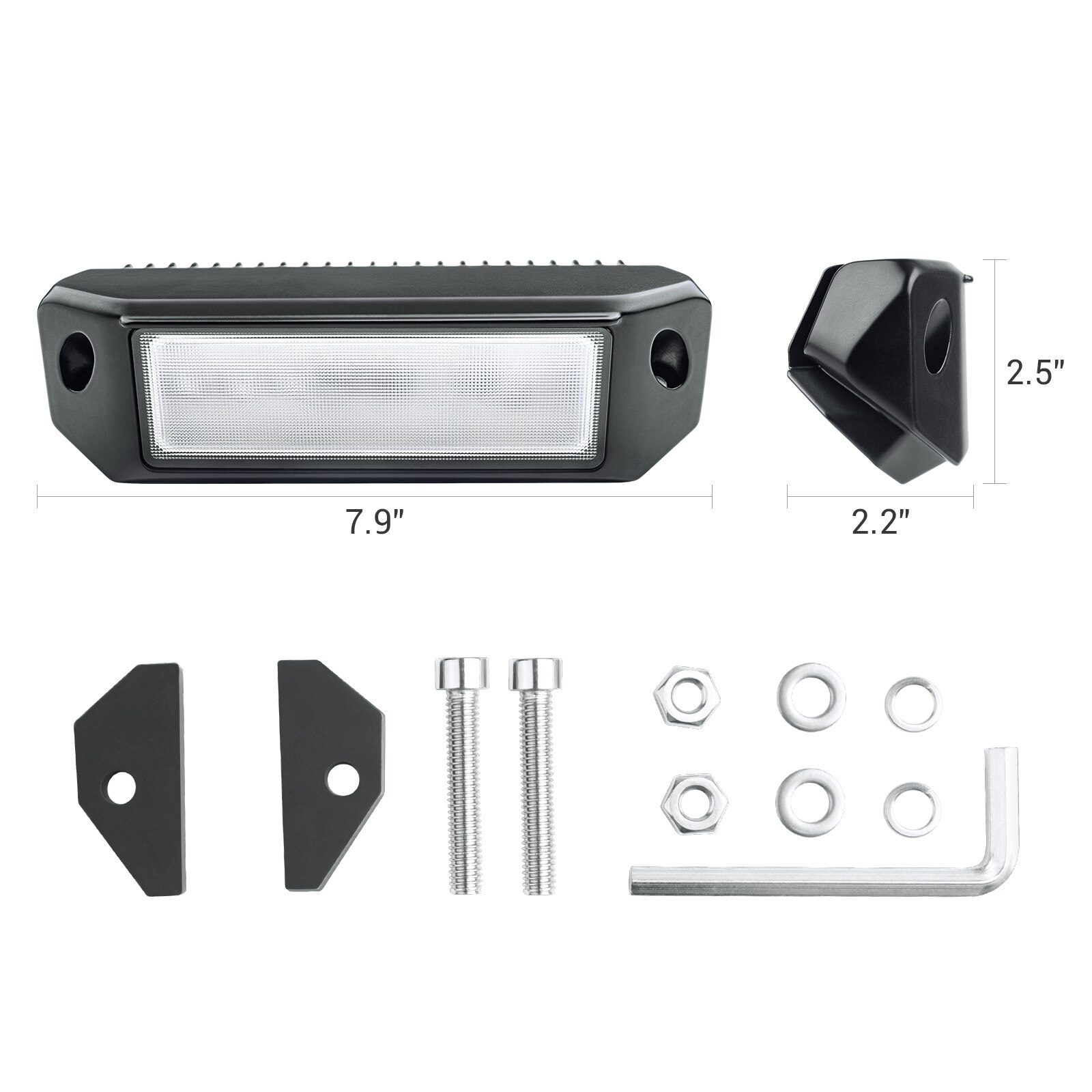 Mictuning 3000 Lumen Luifel Lights Rv Exterieur Led Veranda Light Utility Vervanging Verlichting Voor Campers Trailer Kampeerders Luifel Licht