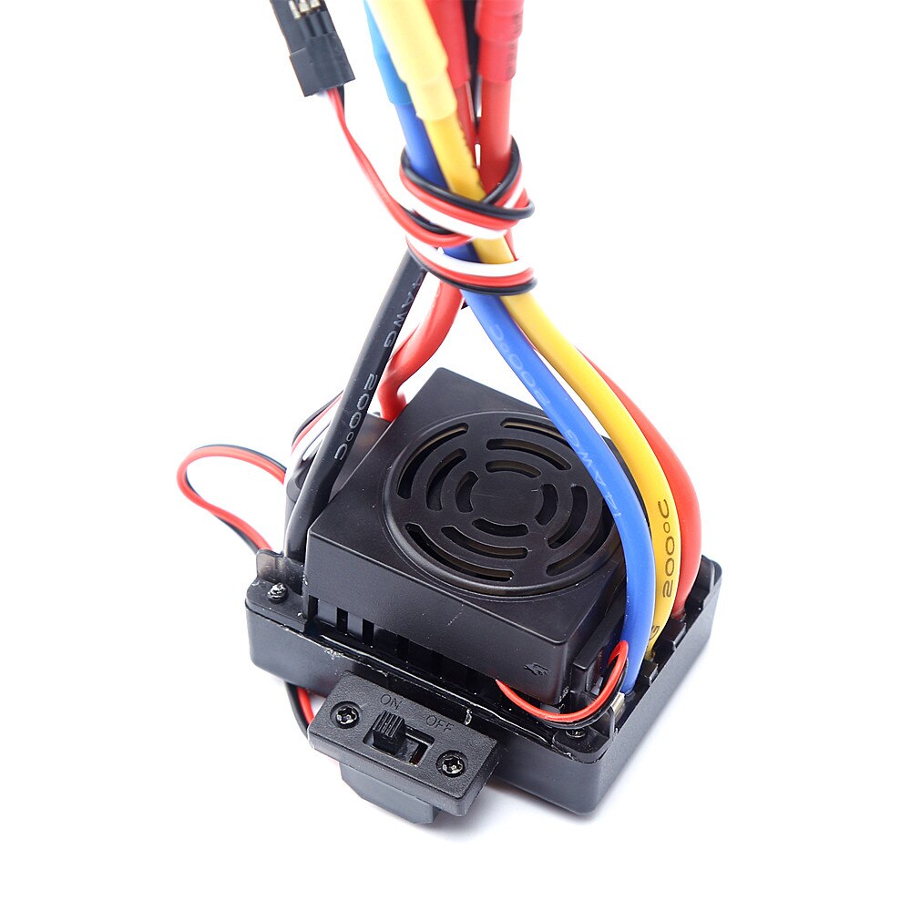 Upgrade Sensorless 60A 80A 120A S-80A S-120A Brushless Waterproof ESC Electric Speed Controller with 5.5V / 3A BEC for RC Car