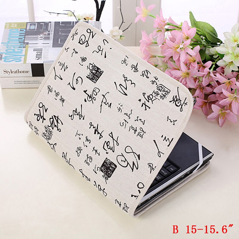 Notebook Laptop Sleeve Bag Cotton Pouch Case Cover For 14 /15.6 /15 Inch Laptop: B-L