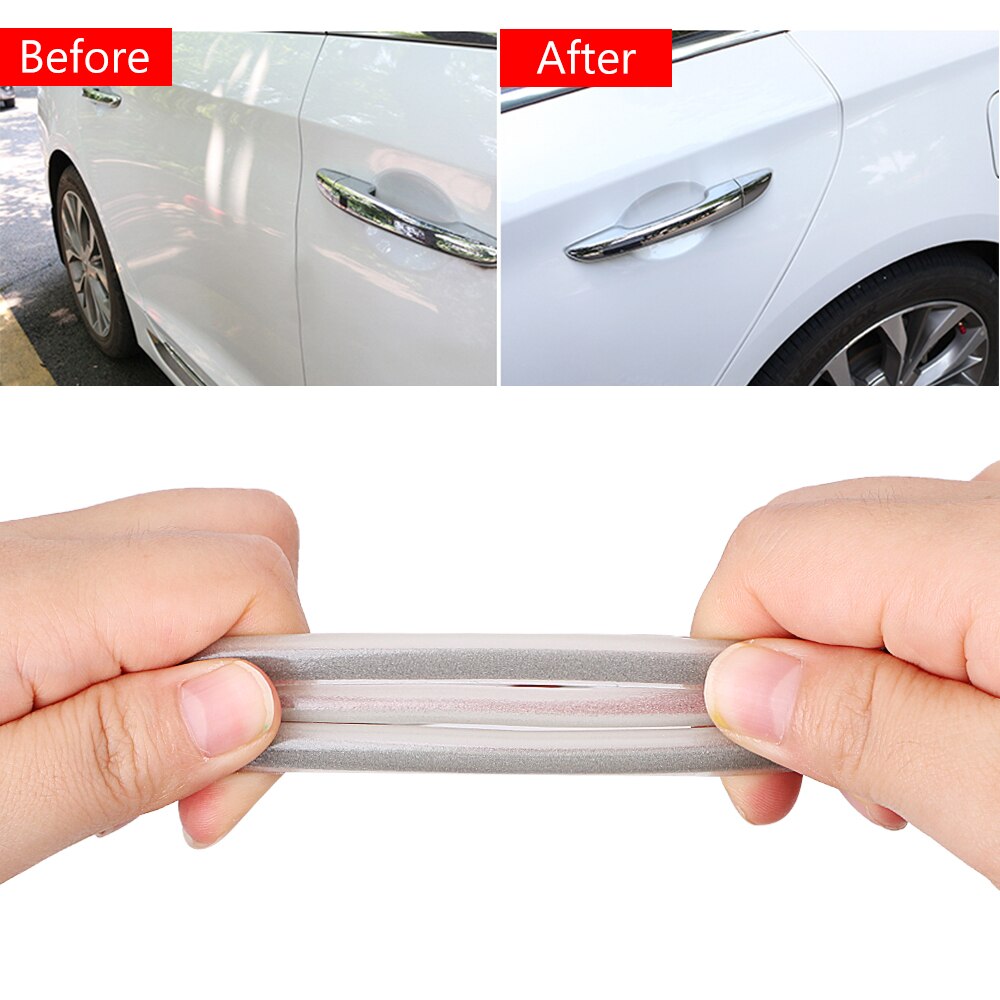 1M Lichtgevende Deur Kras Protector Auto Deur Bumper Strip Rubber Bescherming Strip Anti Botsing Auto Edge Guard Cover