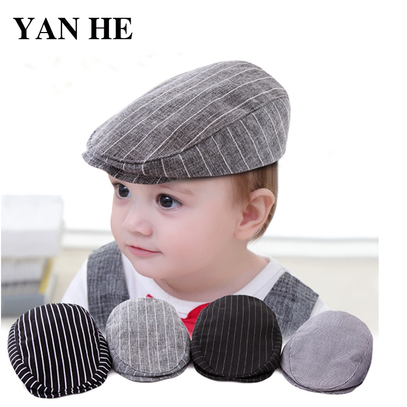 Frühling und Herbst Baby Jungen Baskenmützen Beiläufige Kappe Englisch Wind Gentleman Baby Hütte Baby Jungen Zubehör