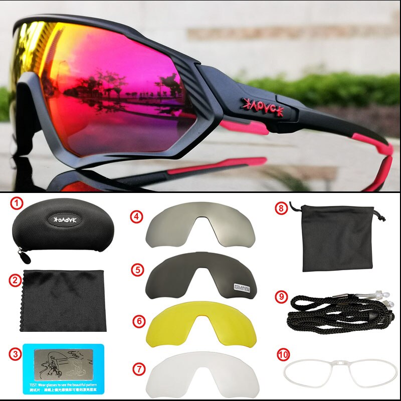 Cykelbriller polariseret mtb mountainbike cykel solbriller cykelbriller eyewear oculos ciclismo gafas ciclismo