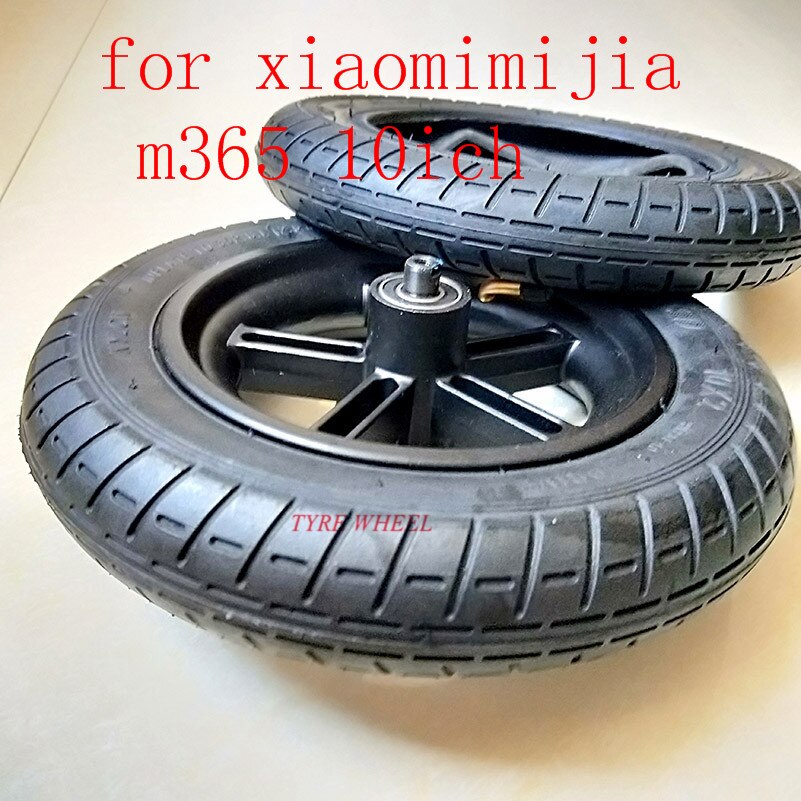 Scooterdæk baghjulnav til xiaomi mijia  m365 8.5 tommer dæmpende solide dæk hule ikke-pneumatiske dæk original fabrik