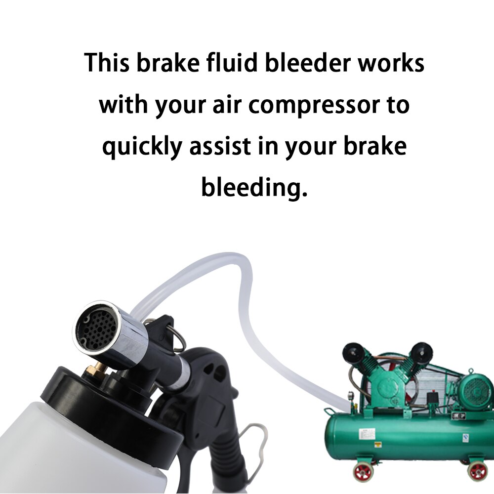 Car Repair Tools Car Brake Fluid Bleeder Tool Brake Oil Replacement Kit Plastic Adapters Brake and Clutch Bleeder