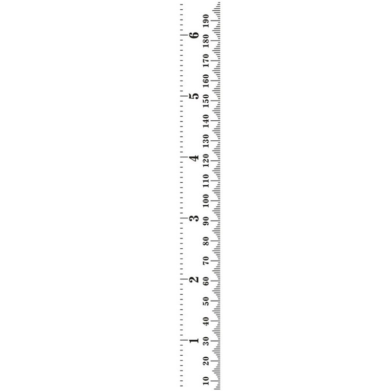 Nordisk stil baby barn barn höjd linjal barn tillväxt storlek diagram höjd mått linjal för barnrum heminredning konst prydnad: S1