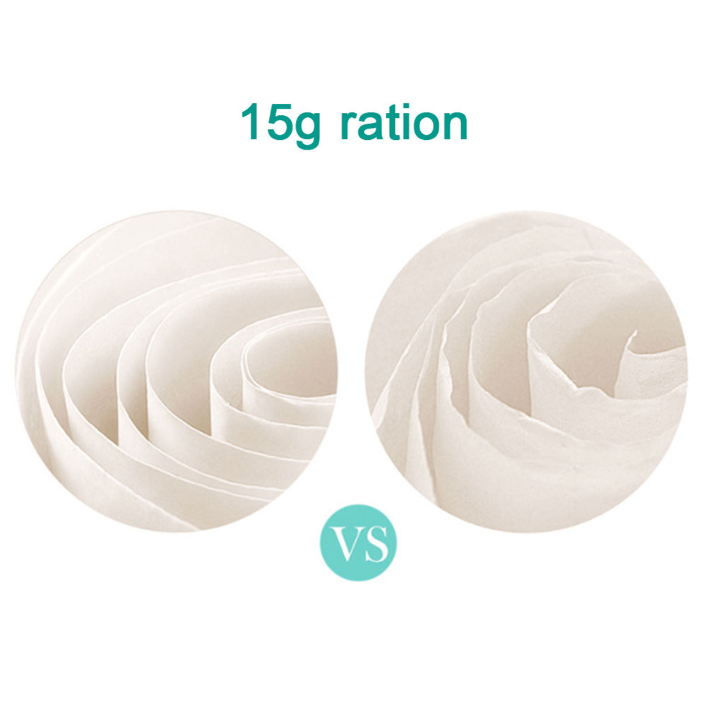 3 Packs Primary Wood Pulp Pumping Paper Facial Tissue Paper 3 Layers 7S Rapid Dissolution Bathroom Toilet Tissue for Home Clean