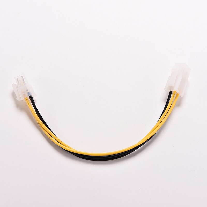 Extension Cable Cord Connector Adapter 20cm CPU Power Cable 8" inch ATX 4 Pin Male to 4Pin Female PC CPU Power Supply