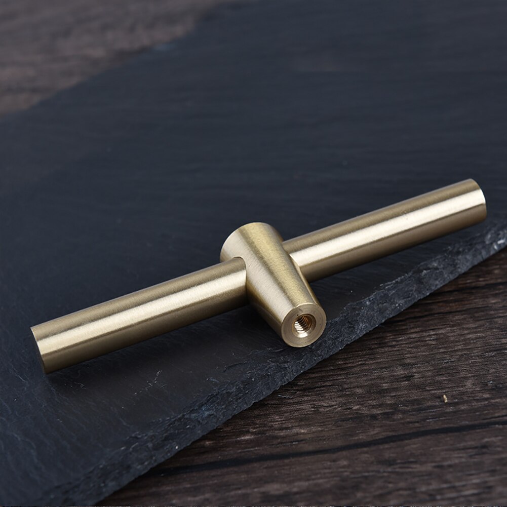 Anti Roest Hardware Kast Handvat Home Decor Dressoir Kast Knop Massief Garderobe Lade Zuiver Koper Slaapkamer Deur Pull Keuken