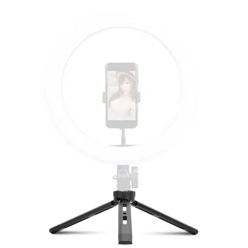 Fotografia Mini metalowy statyw podstawka biurowa statyw ze stopu aluminium ze śrubą 1/4 cala do projektora kamery DSLR ILDC