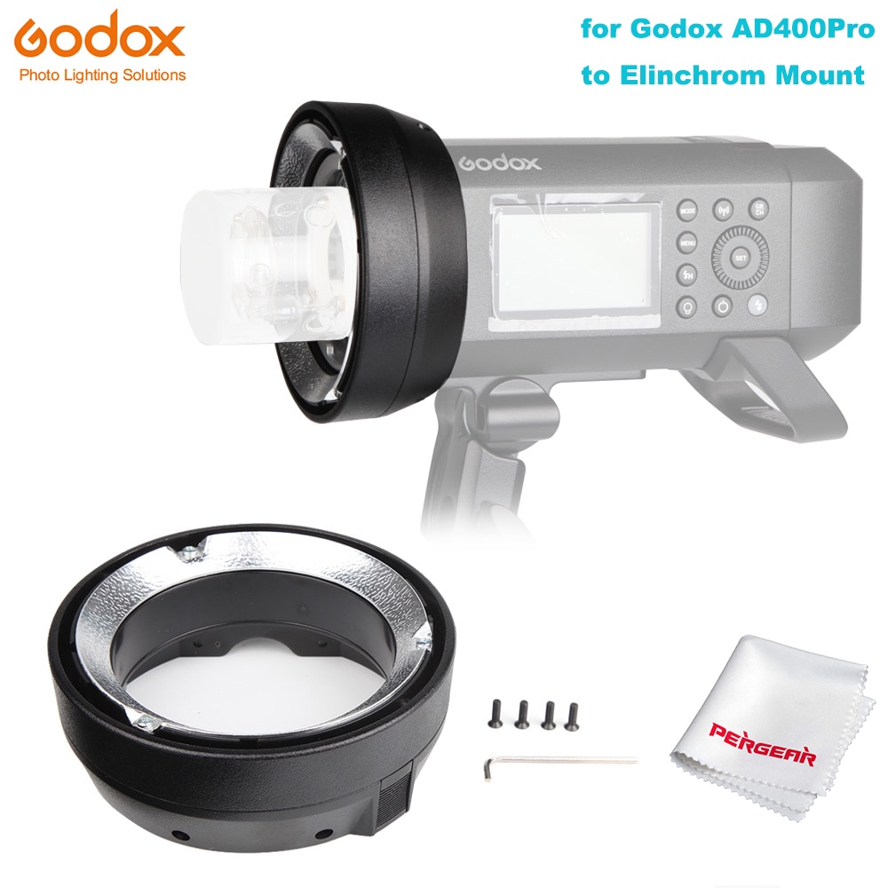 Godox AD400Pro Interchangeable Mount Ring Adapter for Elinchrom Mount Accessories Godox AD400 Pro