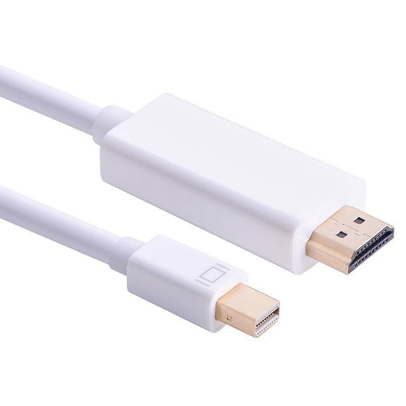 mini displayport til hdmi-kompatibel adapter dp kabel til Lyn 2 hdmi omformer macbook luft 13 flate pro 4 Lyn