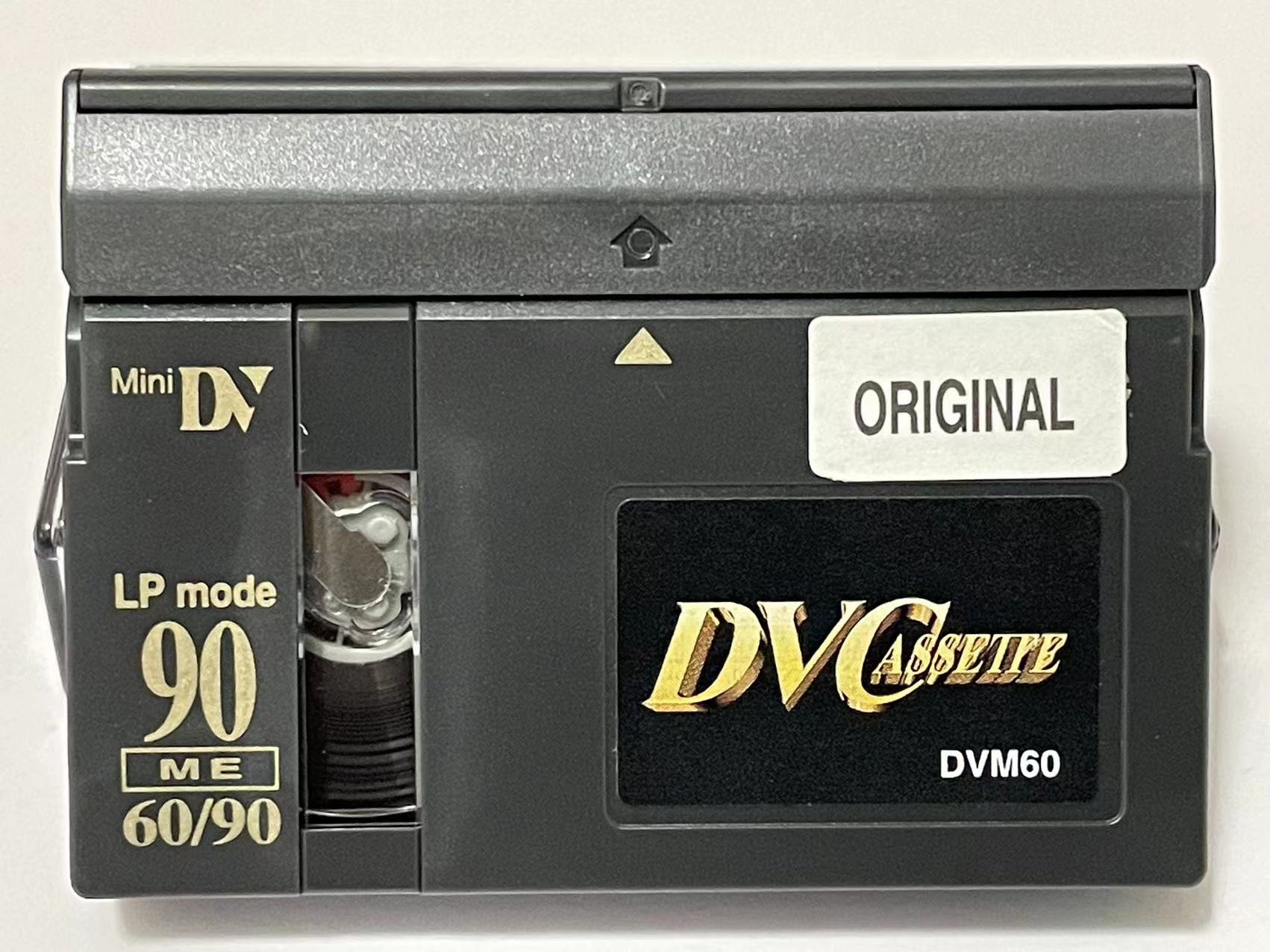 One Blank Authentic SP60 / LP90 Minutes AY-DVM60EF DVM60 PBrand Mini DV Digital Video Recording Cassette Tapes.