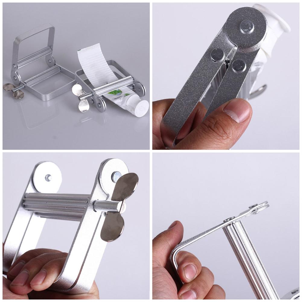 Portable Roller Lazy Toothpaste Squeezer dispenser Hair Dye Aluminum Tube Rolling Squeezer Tool Bathroom Accessories