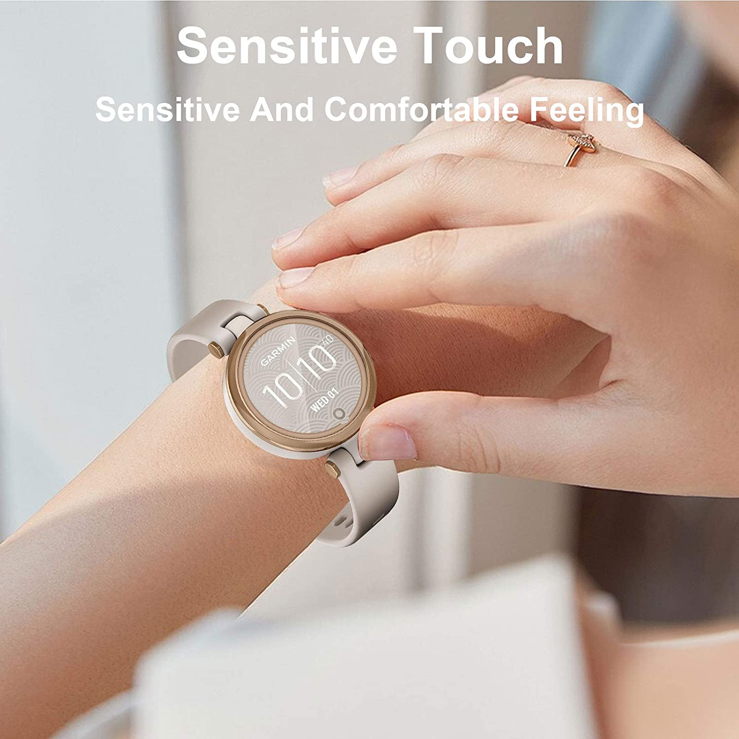 Film de Protection pour montre intelligente Garmin Lily, à bord souple incurvé 3D, étui de Protection pour écran LCD,