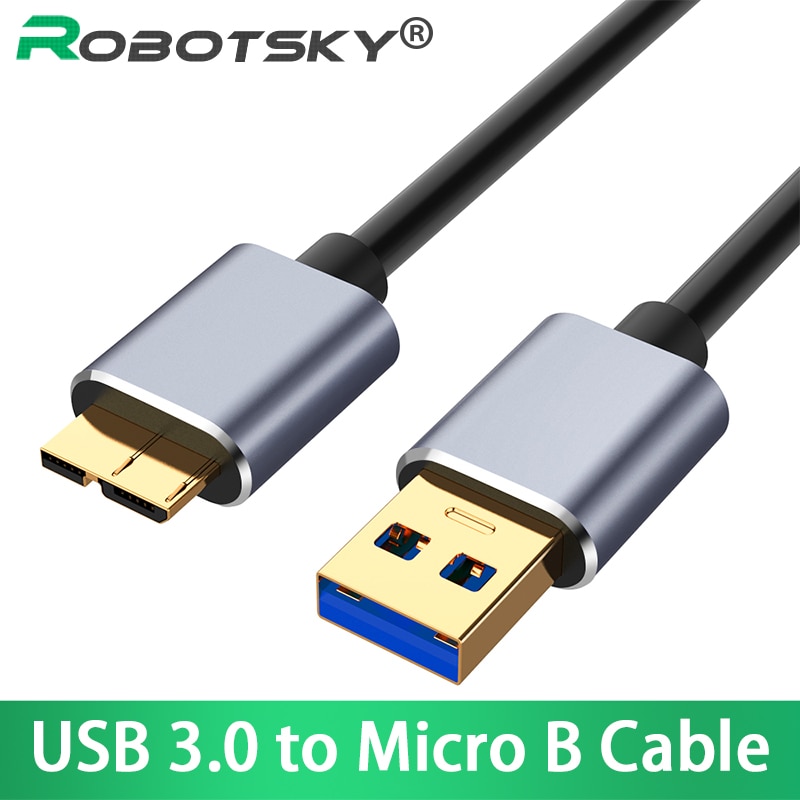 Usb 3.0 Kabel Fast Speed Usb Type A Micro B Data Sync Kabel Code Voor Externe Harde Schijf Disk Hdd samsung S5 Note 3