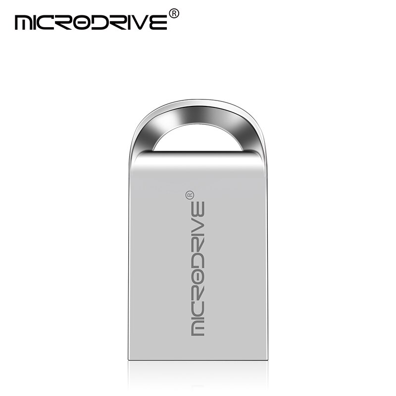 Metalowy mini pendrive 32GB 16GB 8GB USB 2.0 flash drive 128GB 64GB pamięć USB Stick pen drive flash u disk: 64GB / Srebrny