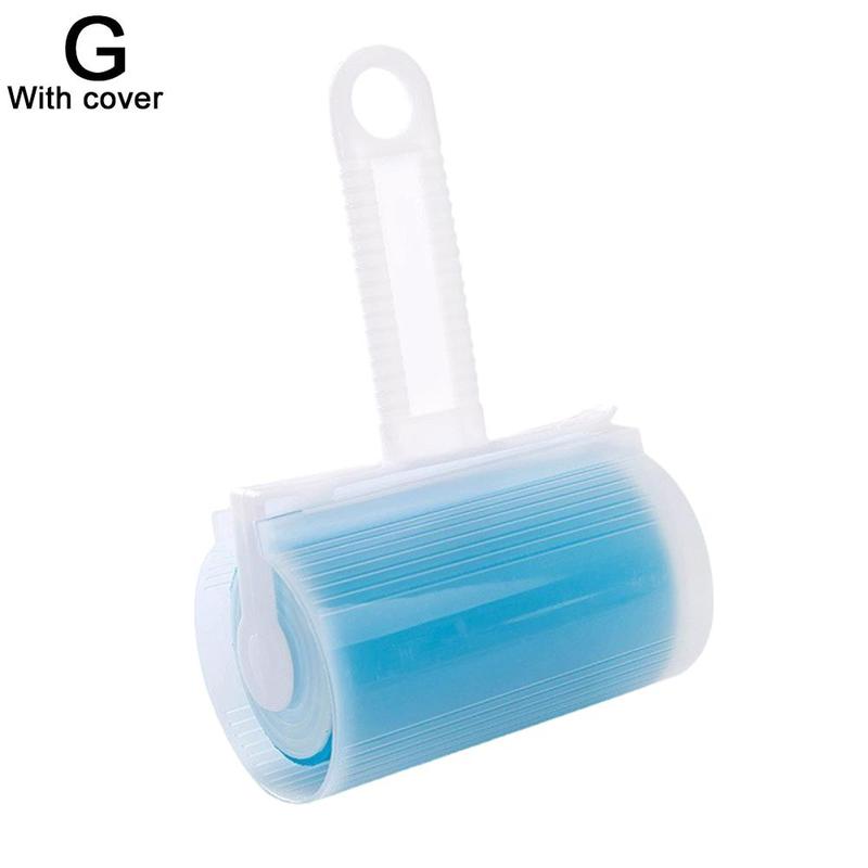 Washable Clothes Hair Sticky Roller Reusable Portable Remover Home Bed Pet Roller Dust Carpet Collector Hair Clean Sticky S A3w4: G