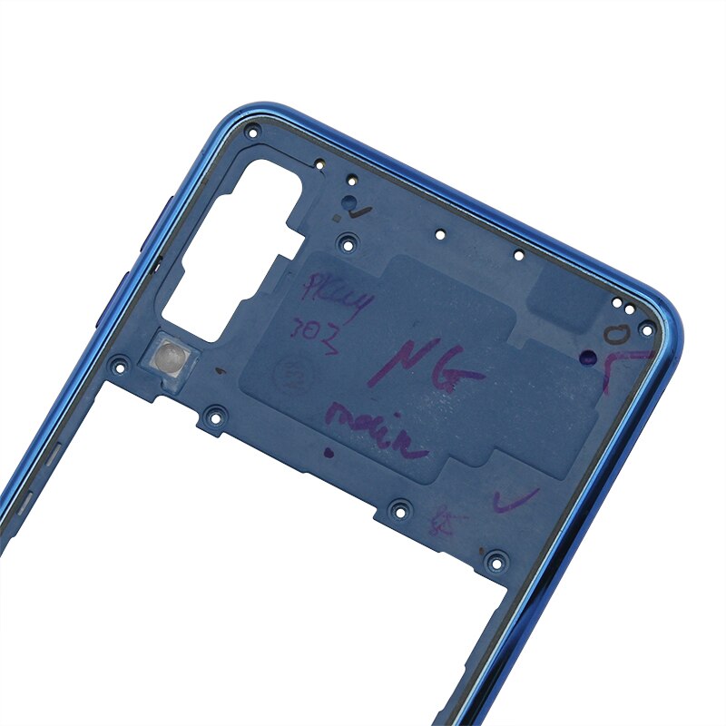 Behuizing Midden Frame Bezel vervangende onderdelen Voor Samsung Galaxy A70 A705/A7 A750 Midden-Plate Cover