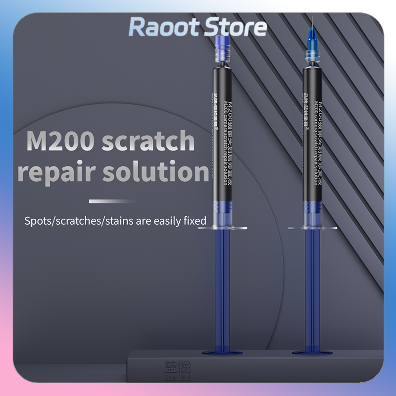 Lanrui M200 Scratch Repair fluid for Phone/Camera Lens Fix Removal Water Corrosion/Stains/Scratches Quick-Dry