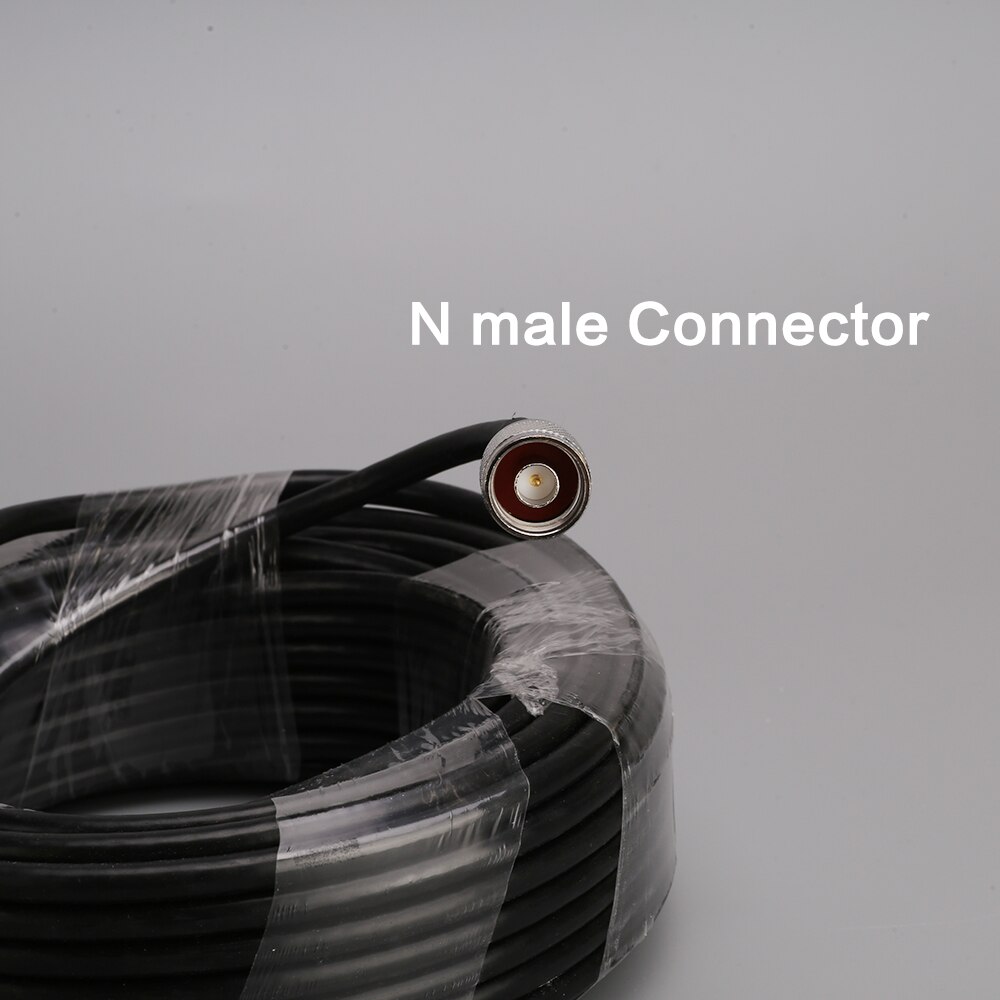 RG6 5D 20meters Low Loss Coaxial Cable 50ohm N Male to N Male Connector Communication Coax Cable For Mobile Phone Signal Booster