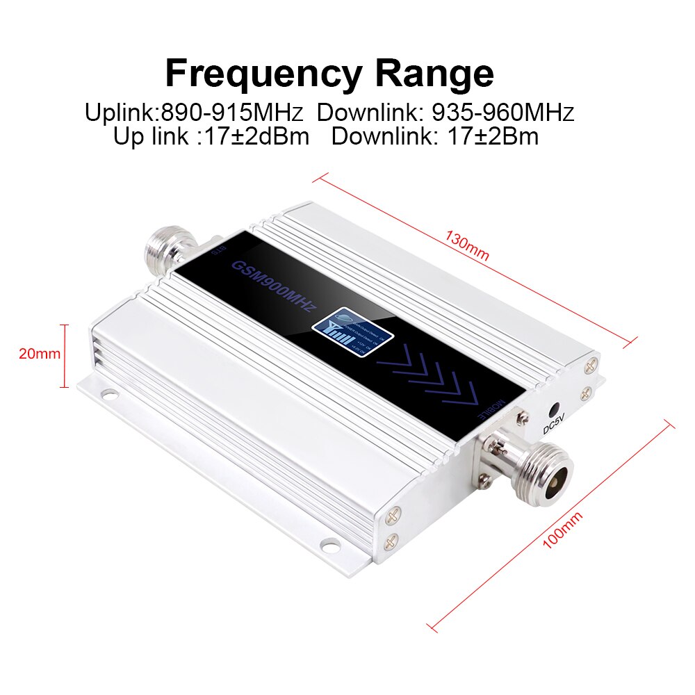 GSM 900MHz LTE 1800MHz UMTS 2100MHz Repeater Cellular Amplifier Mobile Network Booster 2G 3G 4G Booster+Ceiling/Yagi Antenna Kit