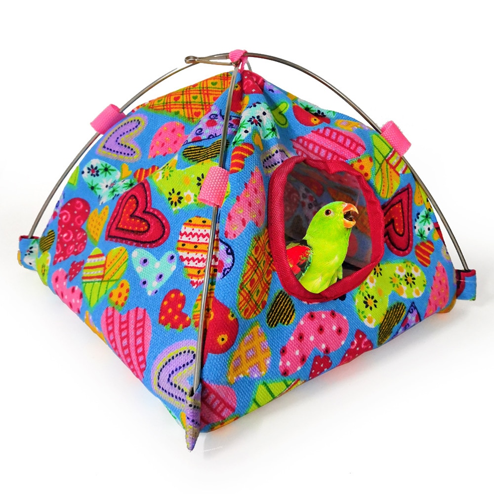 1pc hamsters, oiseaux, nids, perroquets, tentes chinoises, cages, hamacs, nids suspendus, lit, coussins souples, fournitures pour animaux de compagnie