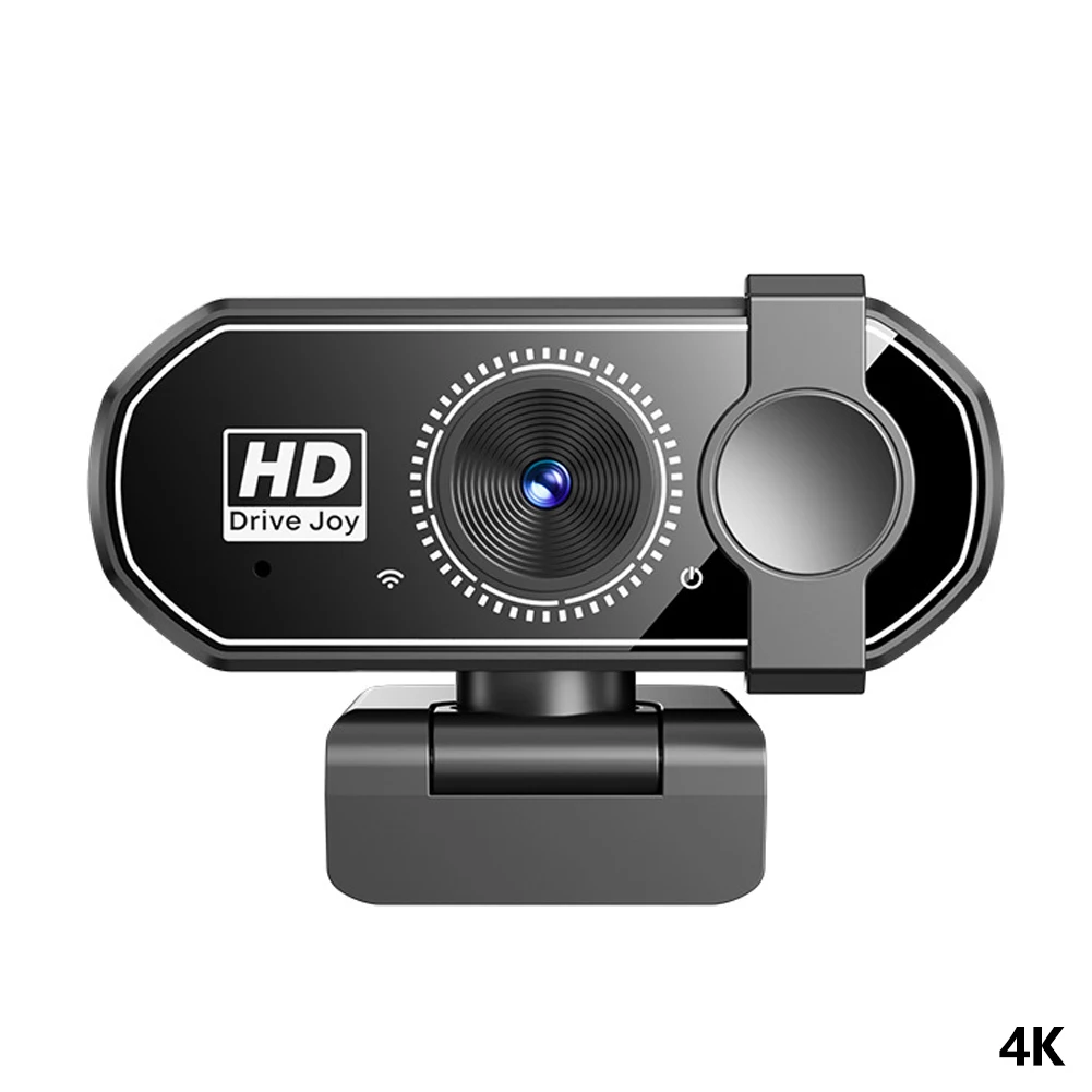 Full HD 1080P 2K 4K Computer Webcam for Home Video Calling Company Online Meeting 30fps Microphone Compatible Multiple Systems: Blue