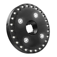 Led parasoll paraplylys for uteplass gress veranda terrasse festlig fest camping  ja55