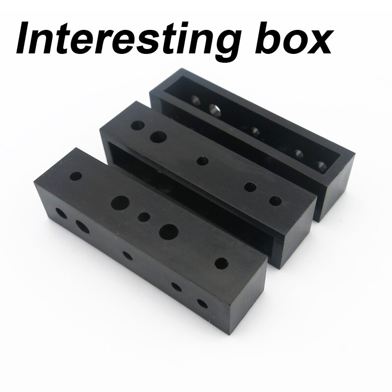 114 Vierkante Strip Zwart Plastic Strip Asframe Eccentric Wiel Robot Materiaal Diy Handgemaakte Accessoires