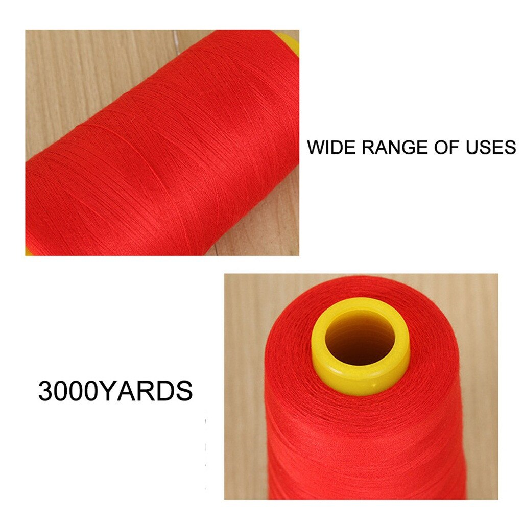 Naaigaren polyester 3000 meter per klos voor hand- en machine-industrieel naaigaren machine 40s/2 draden naaibenodigdheden