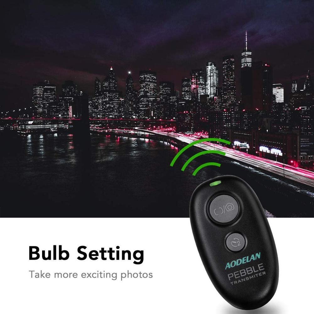 AODELAN Control remoto inalámbrico de la Cámara de liberación del obturador para Sony a5100,a6000,a6300,a5000,a7 II/III,a7,a7R III,a9,RX100 III,RX10M2