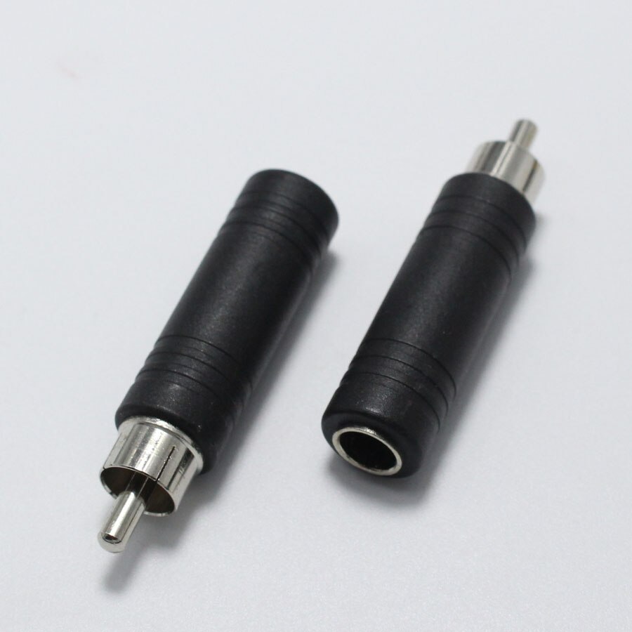 1 sztuk 6.5mm żeńskie gniazdo audio robić RCA wtyk męnarty 6.5 robić wtyczka RCA adapter gniazda Jacek złącze robić robić mikrofonu