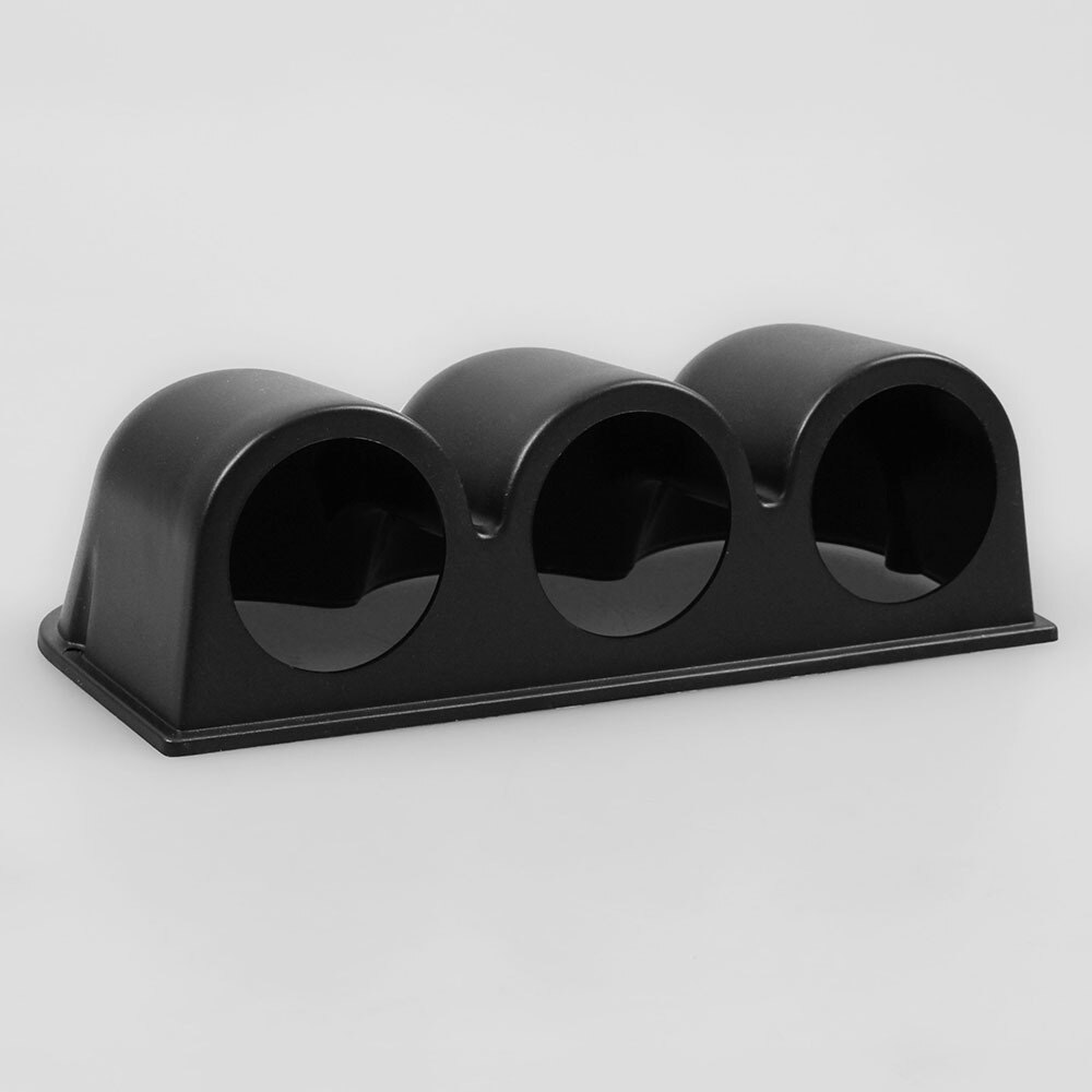 Car Instrument Modification Parts Three-hole Instrument Frame 52mm Triple Instrument Seat Cover