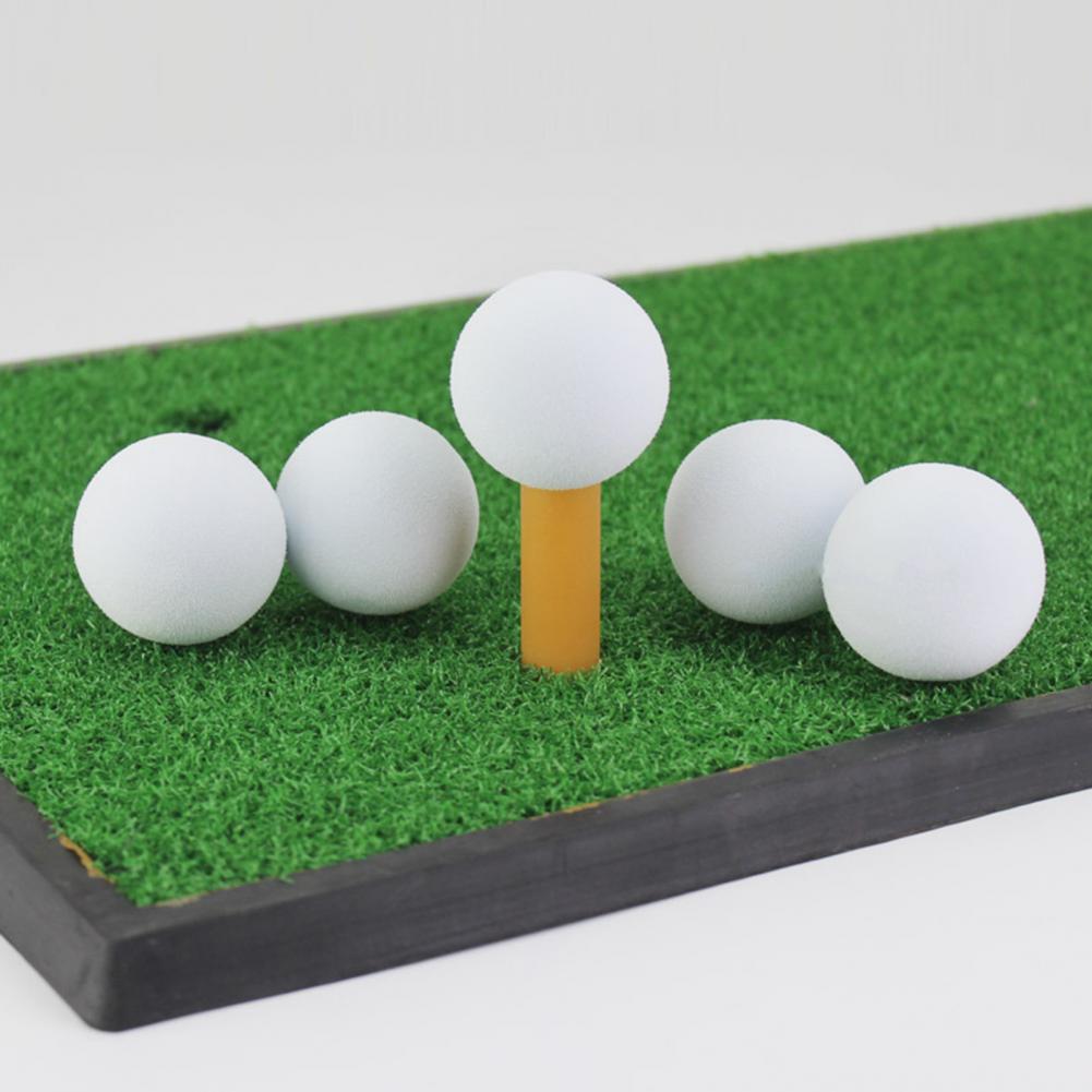 10Pcs Golf Balls Practical Durable EVA Supersoft Foam Balls for Indoor Outdoor Sports Golf Training Accessories